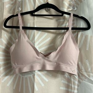 Wireless padded over the head bra